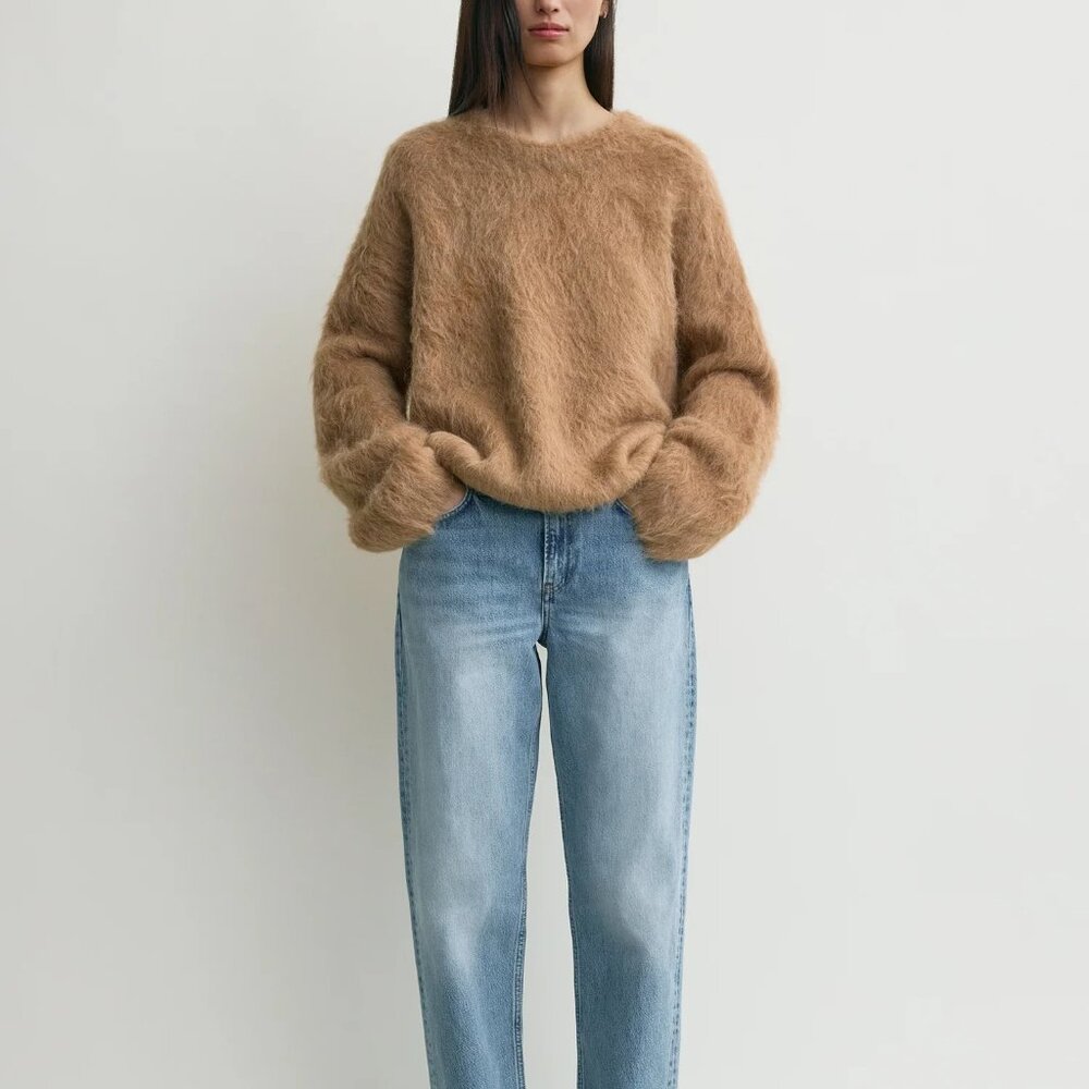 Toteme Brushed alpaca sweater